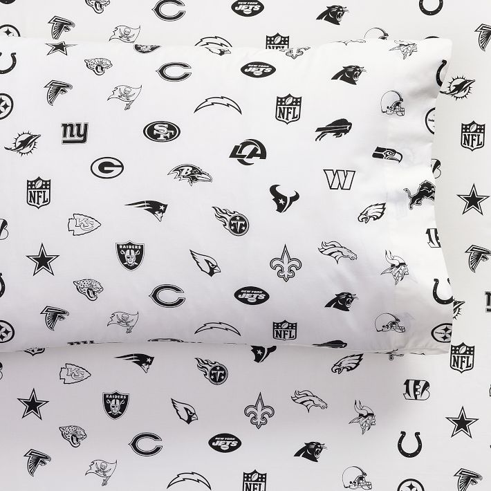 NFL Logo Sheet Set | Pottery Barn Teen