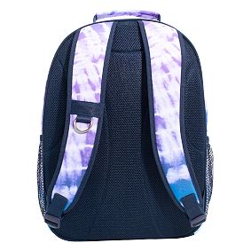 Gear-Up Purple Navy Laguna  Tie-Dye Backpack