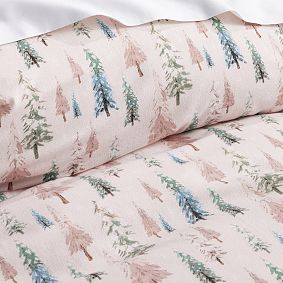 Winter Wonderland Flannel Duvet Cover