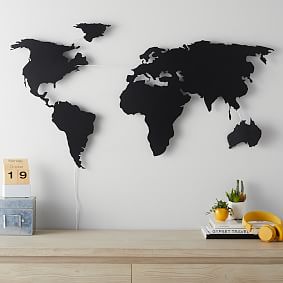 Light Up World Map