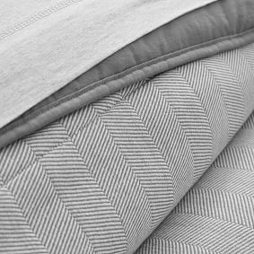 Camden Herringbone Reversible Comforter