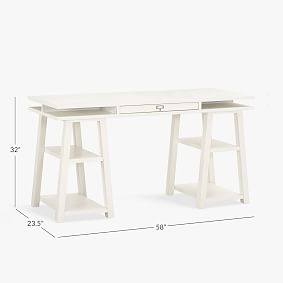 Customize-It Storage Trestle Desk