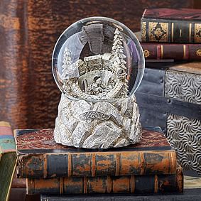 Harry Potter Pottery Barn Snow Globe selling Flying Car