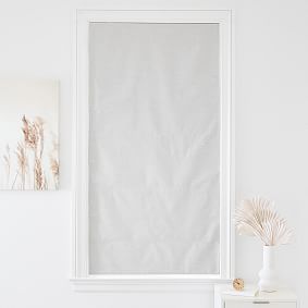 Cotton Linen Blackout Cordless Roman Shade