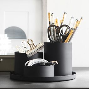 Metal Desk Accessories Set