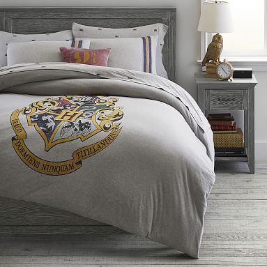 New POTTERY BARN KIDS HARRY POTTER STRIPE TWIN DUVET & offers STANDARD SHAM