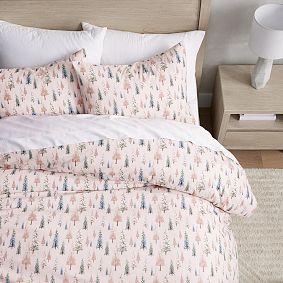 Winter Wonderland Flannel Duvet Cover