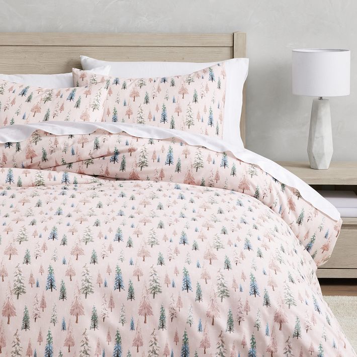 Winter Wonderland Flannel Duvet Cover