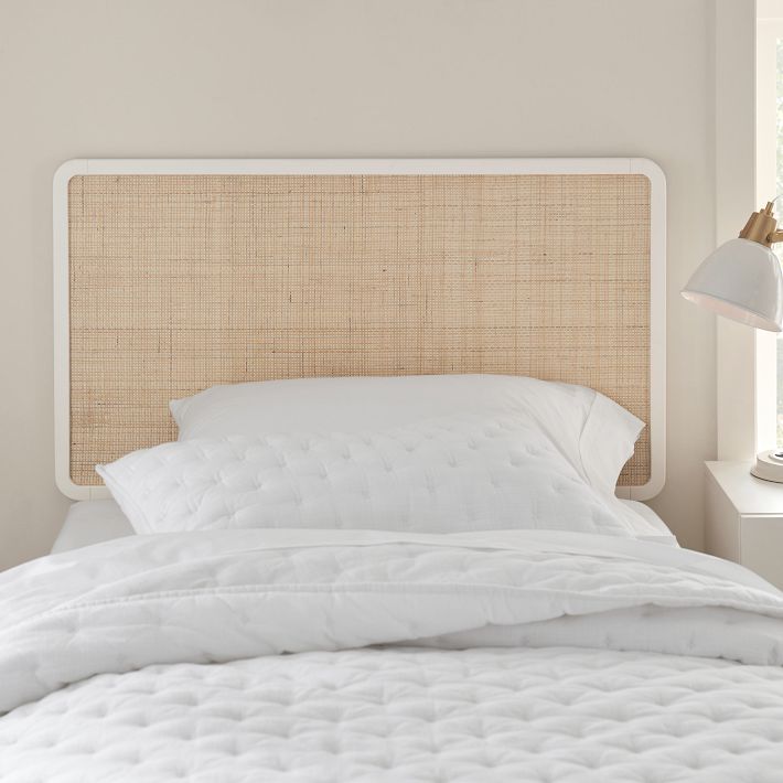 Dorm No Nails Rattan Headboard