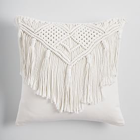 Maya Macrame Pillow Cover