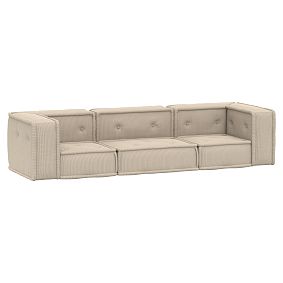 Cushy Sofa Set, Corduroy Latte