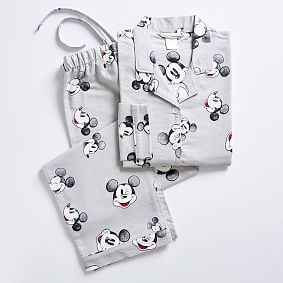 Disney Mickey Mouse Flannel Pajama Set Pottery Barn Teen