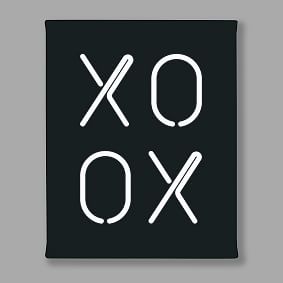 Minted&#174; Neon Series II XOXO Canvas Art by AK Graphics