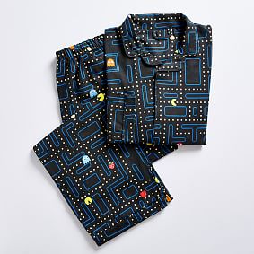 PAC-MAN Organic Flannel Pajama Set