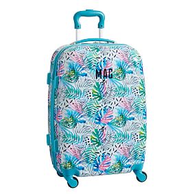 Palm Party Hard-Sided 22&quot; Carry-On Spinner Suitcase