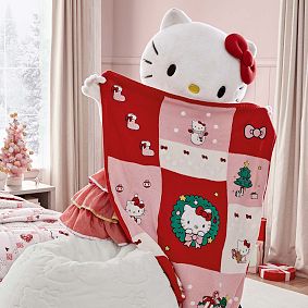 Hello Kitty&reg; Heirloom Sherpa-Back Throw