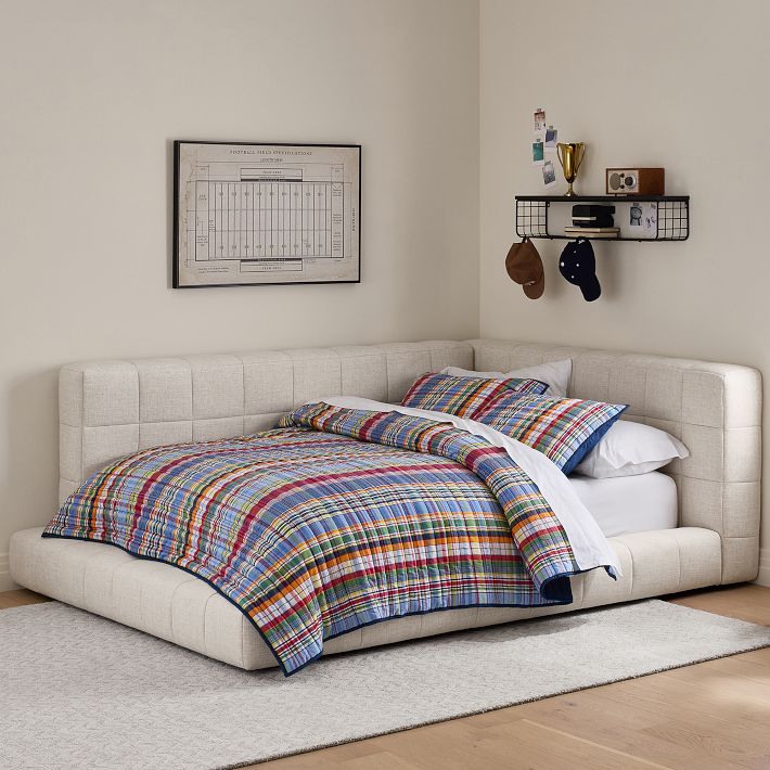 Baldwin Lounge Corner Upholstered Bed