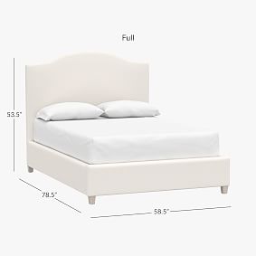 Carter Camelback Upholstered Bed