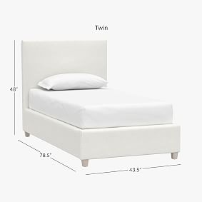 Carter Square Upholstered Bed