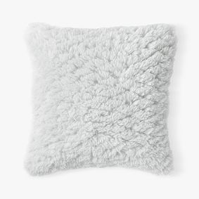 Cloud Faux-Fur Square Pillow