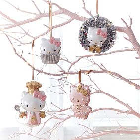 Hello Kitty&#174; Cupcake Ornament