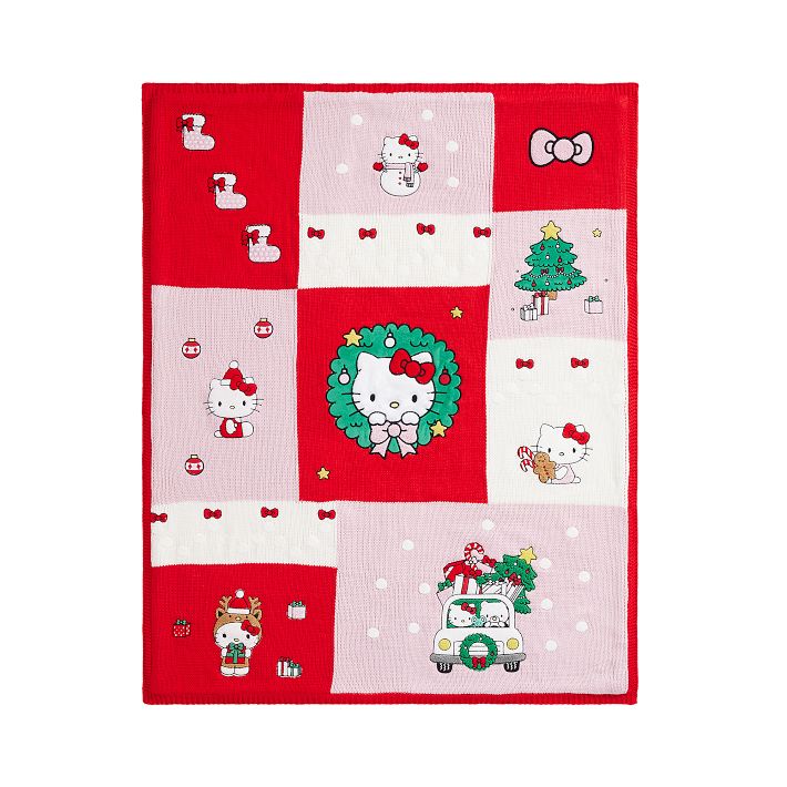 Hello Kitty&reg; Heirloom Sherpa-Back Throw