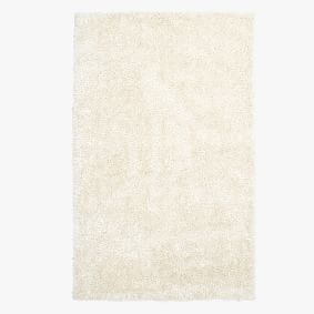 Shimmer Shag Performance Rug - Pale Seafoam