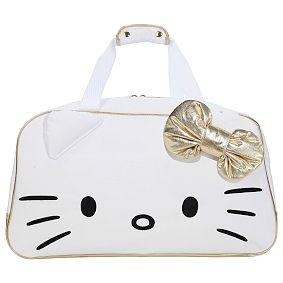 Hello Kitty&#174; Bow Jet-Set Recycled Duffle Bag