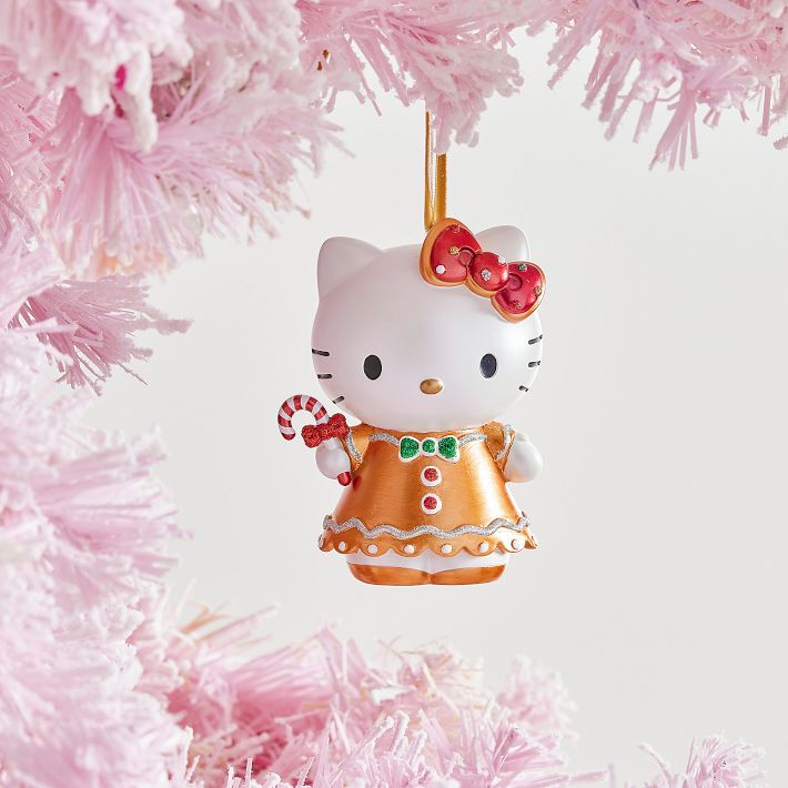 Hello Kitty&reg; Gingerbread Dress Ornament