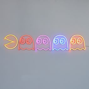 PAC-MAN&#8482; Ghost Chase Neon Wall Light