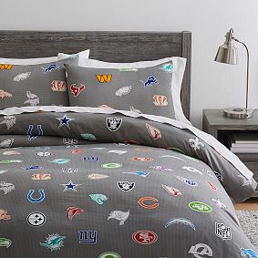 Pottery barn teen offers NFL Queen size sheet set NEW