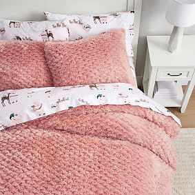 Cloud Faux Fur Duvet Cover