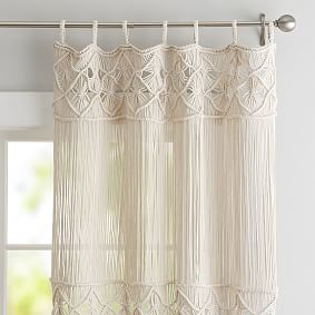 Macram&#233; Decorative Panel - Ivory