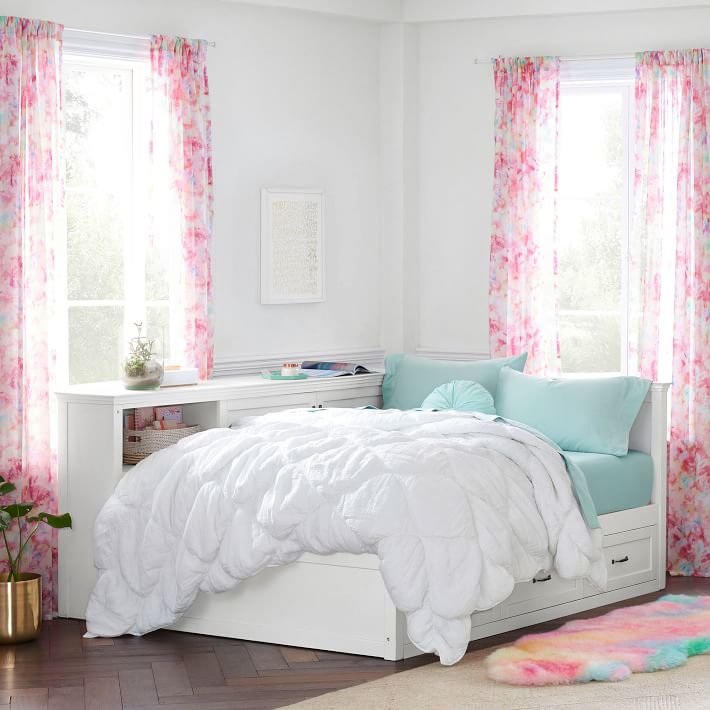 Girls bed with storage hotsell