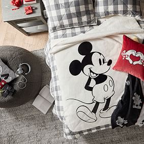 Disney Mickey Mouse Plush Sherpa Throw