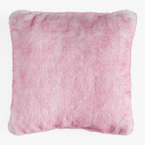 Tipped Faux-Fur Pillow