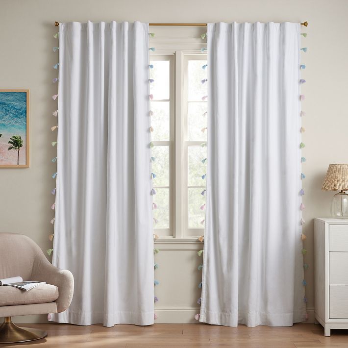 Tassel Blackout Curtain