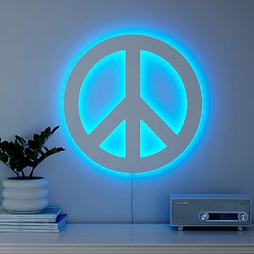 Light-Up Peace Sign