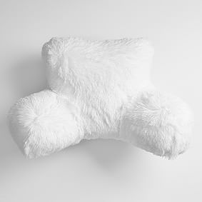 Fluffy Luxe Faux-Fur Backrest Pillow Cover