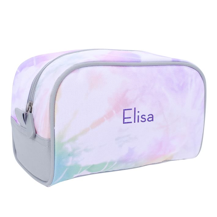 Jet-Set Pastel Tie-Dye Multi-Recycled Toiletry Bag