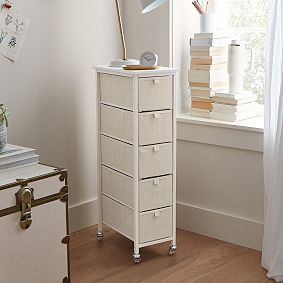 Rolling 5-Drawer Cart