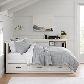 Hampton Corner Storage Bed