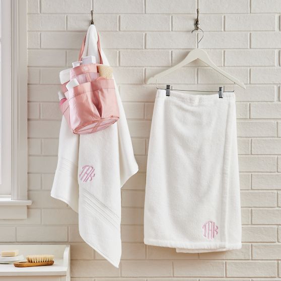 Classic Shower Caddy & Bath Wrap Set | Pottery Barn Teen