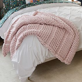 Super Chunky Knit Throw 45 x55