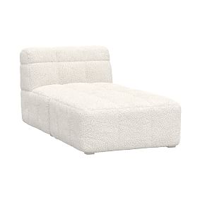 Baldwin Chaise, Recycled Sherpa Ivory