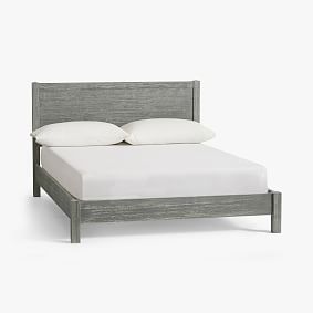 Costa Classic Bed, Double, Brushed Charcoal