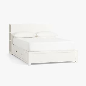 Findley Storage Bed, Double, Simply White