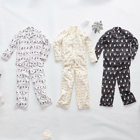 Holiday Gnome Organic Flannel Pajama Set