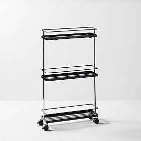 Slim Rolling Storage Cart