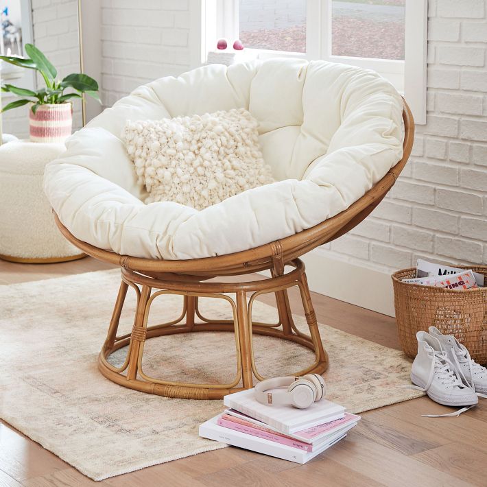 Handcrafted Papasan Chair Relax In Style Pottery Barn Teen